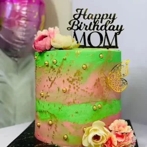 Indulge the special woman in your life with a delectable cake, delivered fresh and fast! Our extensive selection offers a variety of flavors and designs to perfectly suit her taste. Our bakery is artisanal. This means that our cakes and cupcakes are made with care and attention to detail. The decorations on our cakes may differ from those in the photo, as they are handmade and may vary from day to day. The inscription/topper on a pictured post doesn’t limit it to that category. We can customise a design to reflect your occasion or preferred message if you like it. Just input your preferred message in the appropriate box. Cakes don’t automatically come with toppings (Choc, cookies and/or fruits) pictured on them. If you want optional toppings, please select them below. Available in different sizes 8 inches 2 Layers (₦49,000) 3 Layers (₦60,000) 4 Layers (₦79,500) 5 Layers (₦99,500) 10 inches 2 Layers (₦55,000) 3 Layers (₦69,000) 4 Layers (₦95,000) 5 Layers (₦114,500) 12 inches 2 layers (₦69,000) 3 layers (₦89,500) 4 layers (₦125,000) 5 layers (₦177,500) Want a cake that’s big enough to share and impress? Check out our Standard Size Options